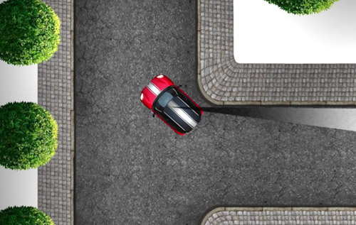 Övning 5. Manövrering(backning och parkering) - Övningskörning
